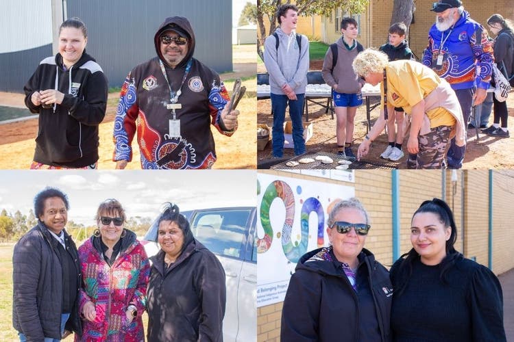 Community engagament at Naidoc day